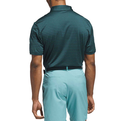 Adidas Ultimate365 Dash Stripe Golf Polo