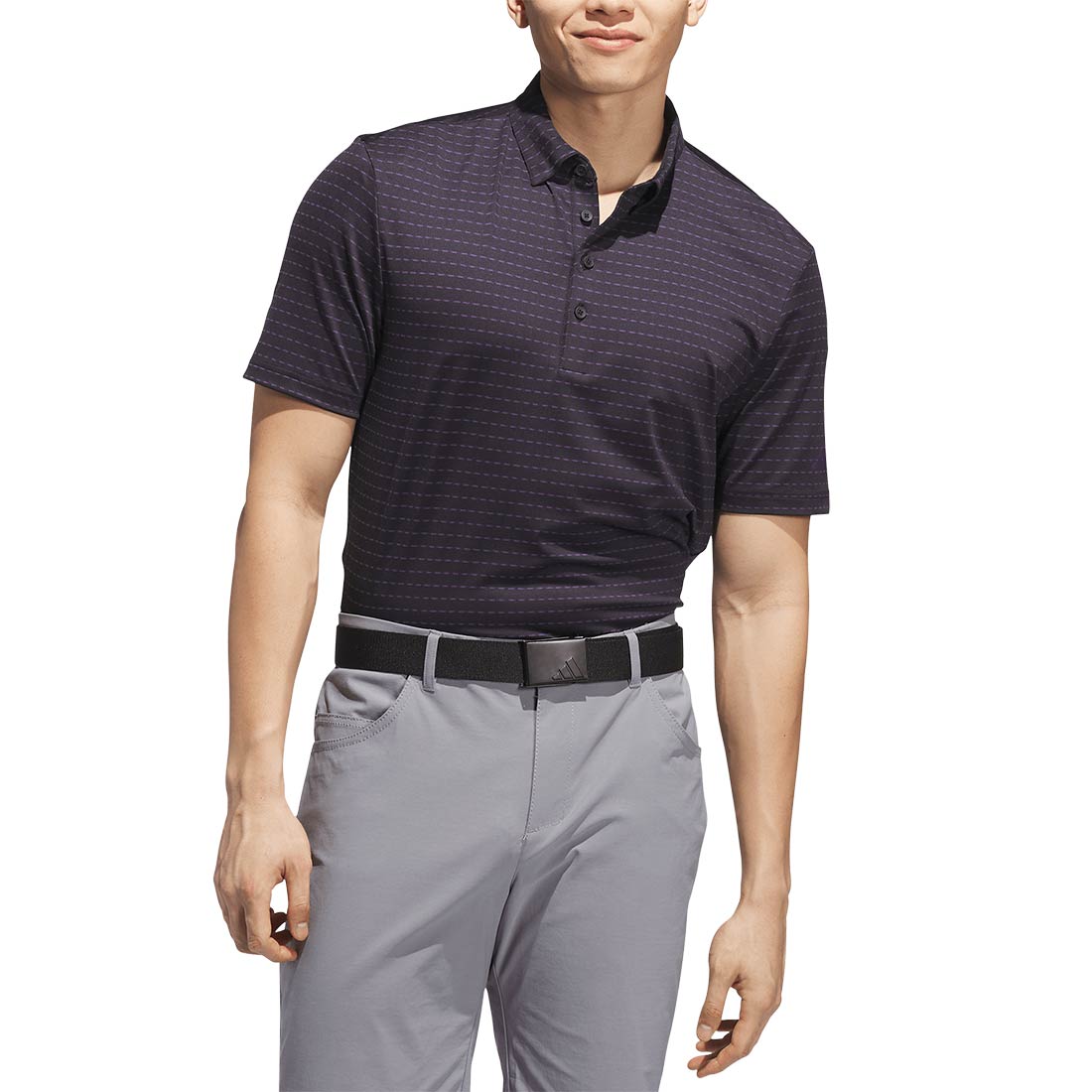 Adidas Ultimate365 Dash Stripe Golf Polo