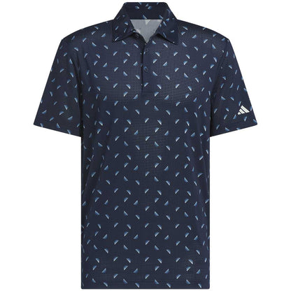 Adidas Ultimate365 Printed Slice Mesh Golf Polo