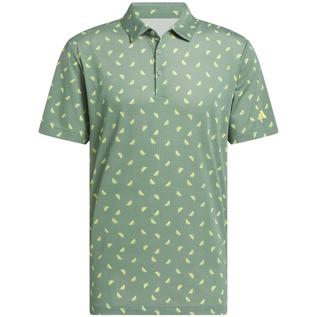 Adidas Ultimate365 Printed Slice Mesh Golf Polo
