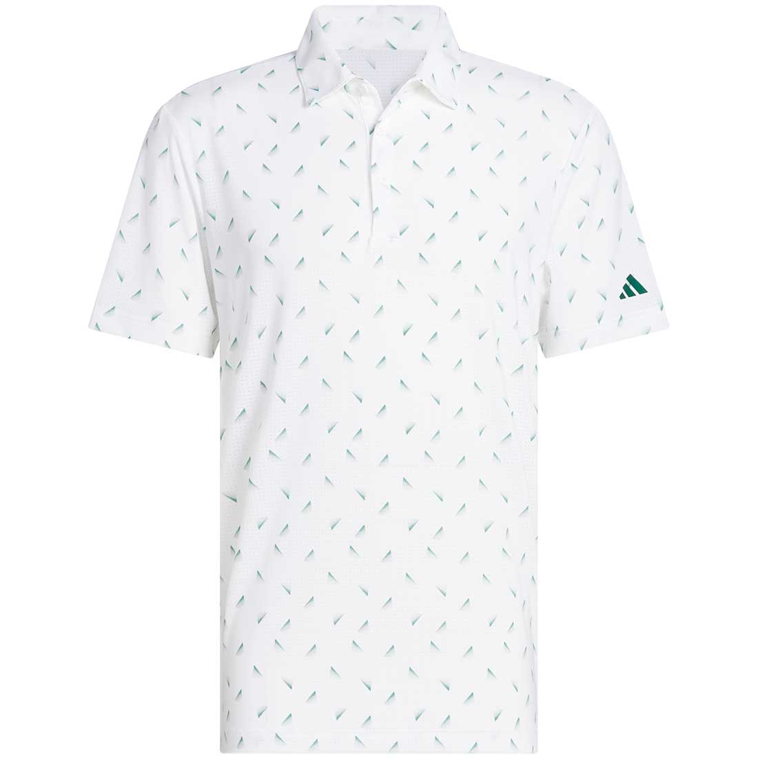 Adidas Ultimate365 Printed Slice Mesh Golf Polo