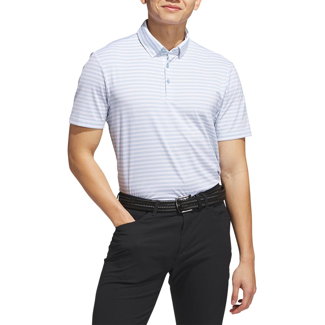 Adidas Ultimate365 Stripe Golf Polo