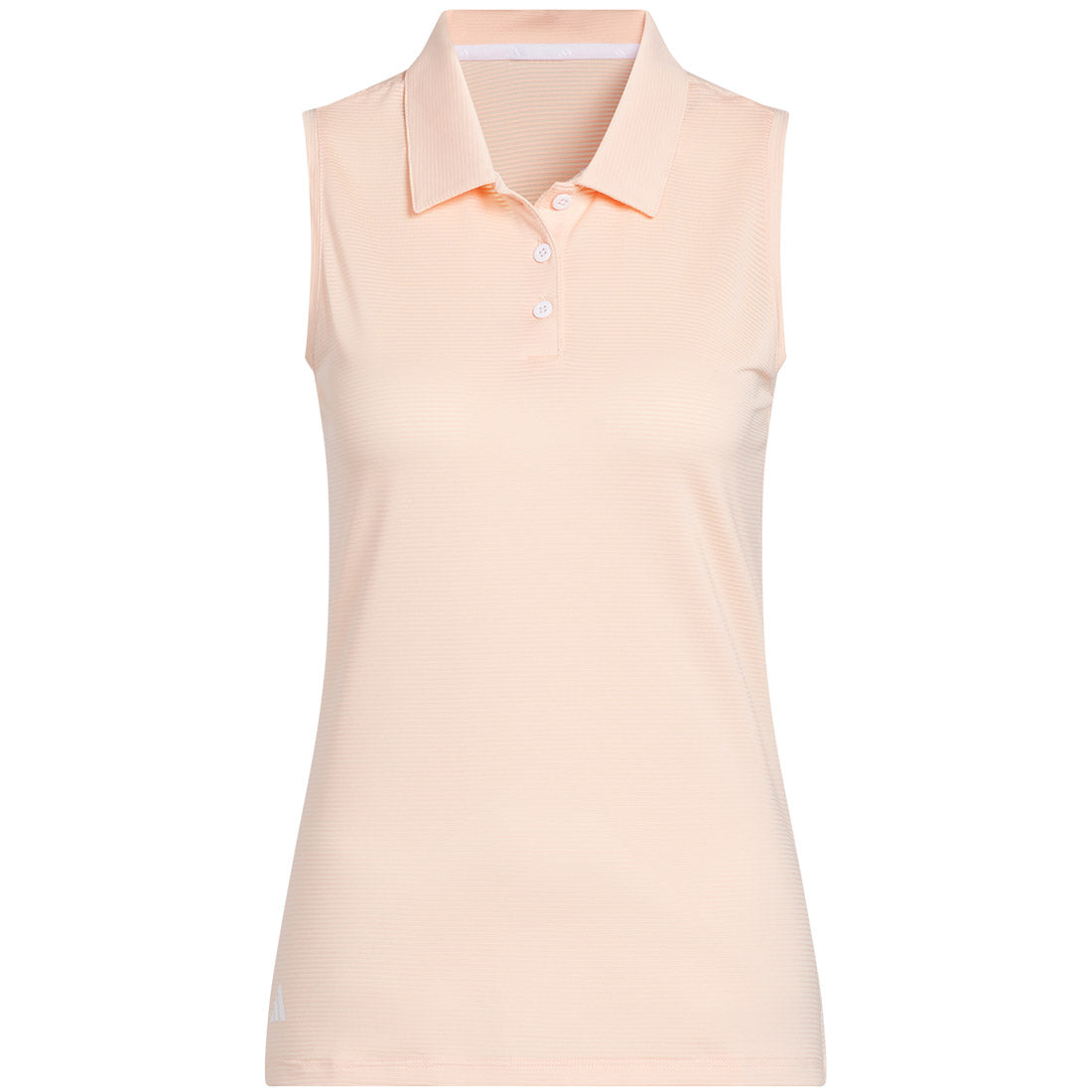 Adidas Women's Solid Ottoman Sleeveless Polo