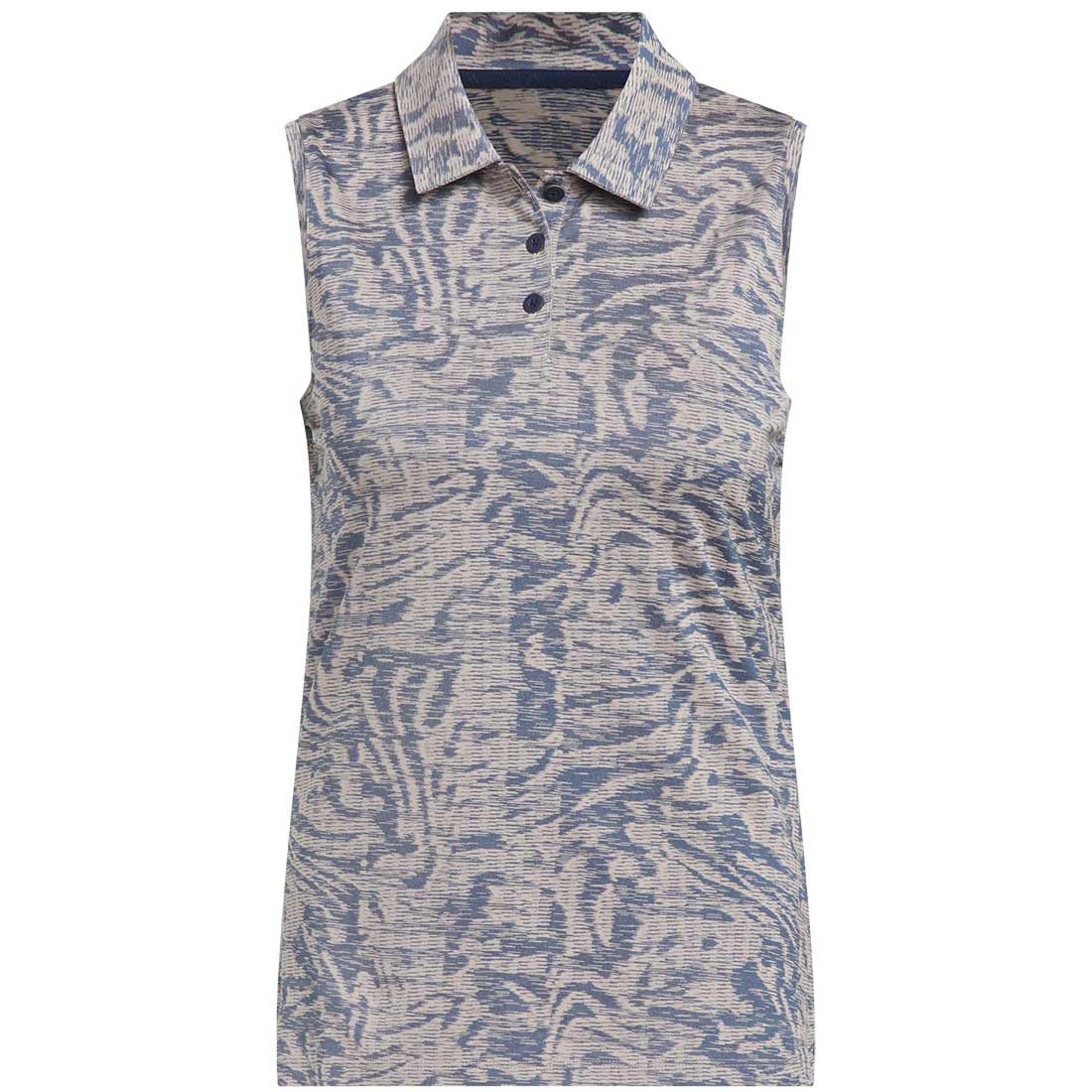 Adidas Women's Ultimate365 Jacquard Sleeveless Polo