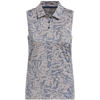 Adidas Women's Ultimate365 Jacquard Sleeveless Polo