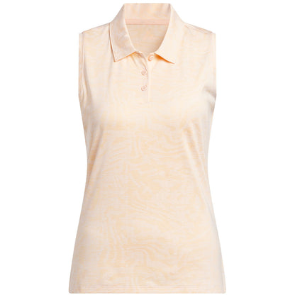 Adidas Women's Ultimate365 Jacquard Sleeveless Polo