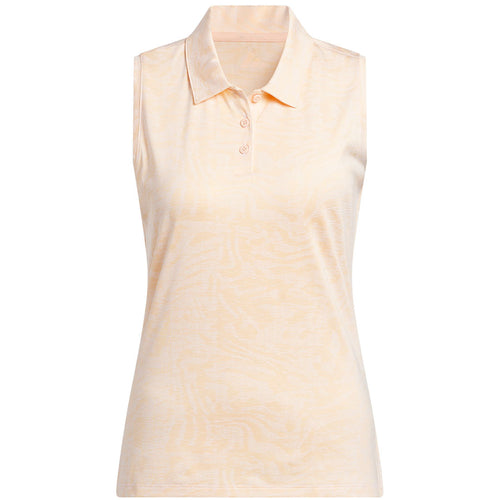 Adidas Women's Ultimate365 Jacquard Sleeveless Polo