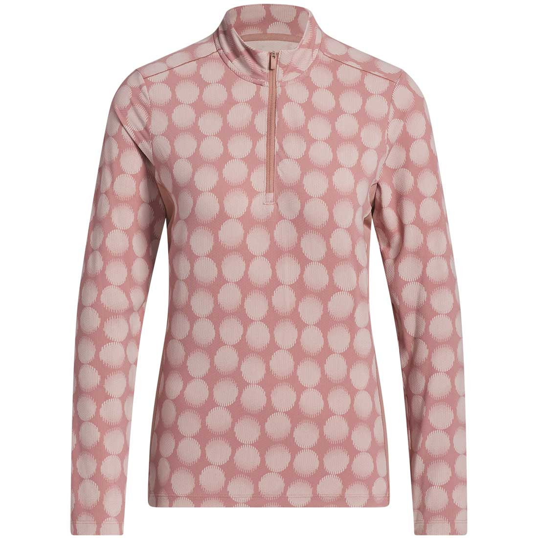Adidas Women's Ultimate365 Printed Quarter Zip Mock