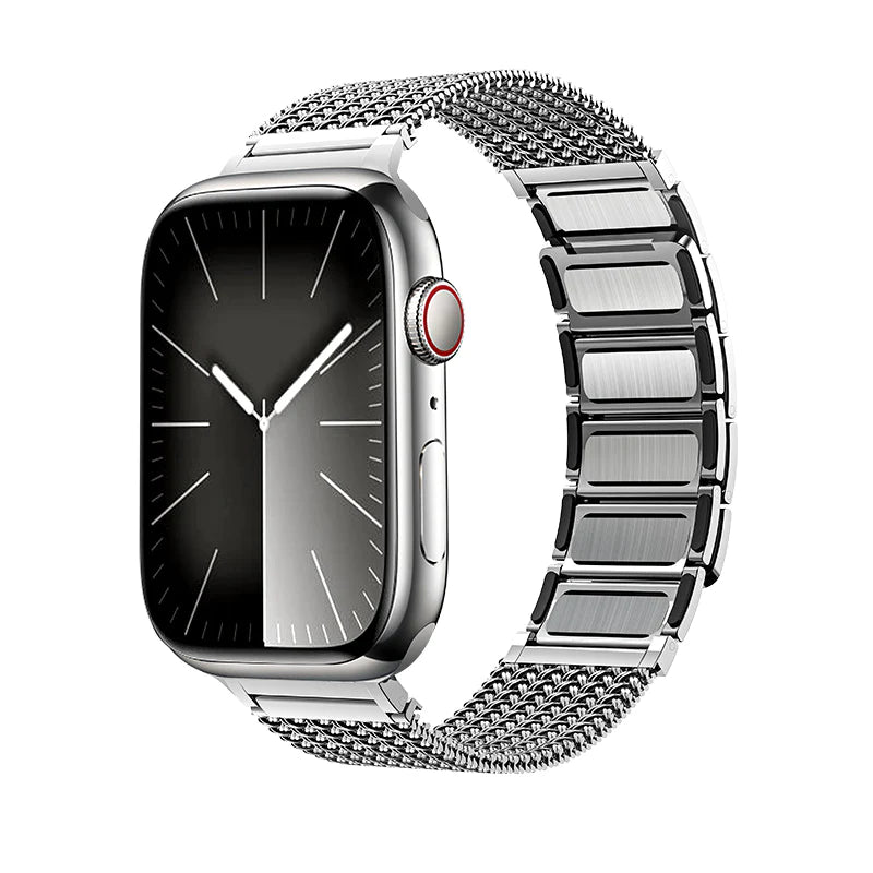 Stainless Steel Braided Magnetic Band For Apple Watch