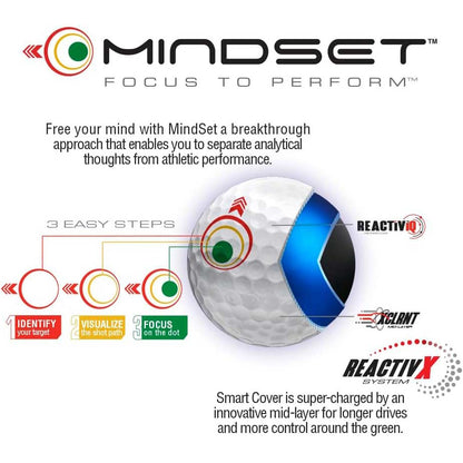 Bridgestone 2024 Tour B RXS MindSet Golf Balls