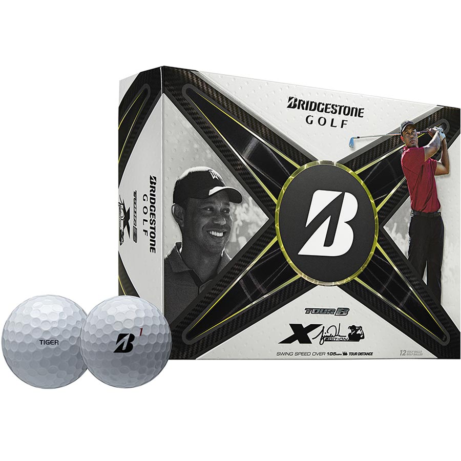 Bridgestone 2024 Tour B X Tiger Woods Golf Balls