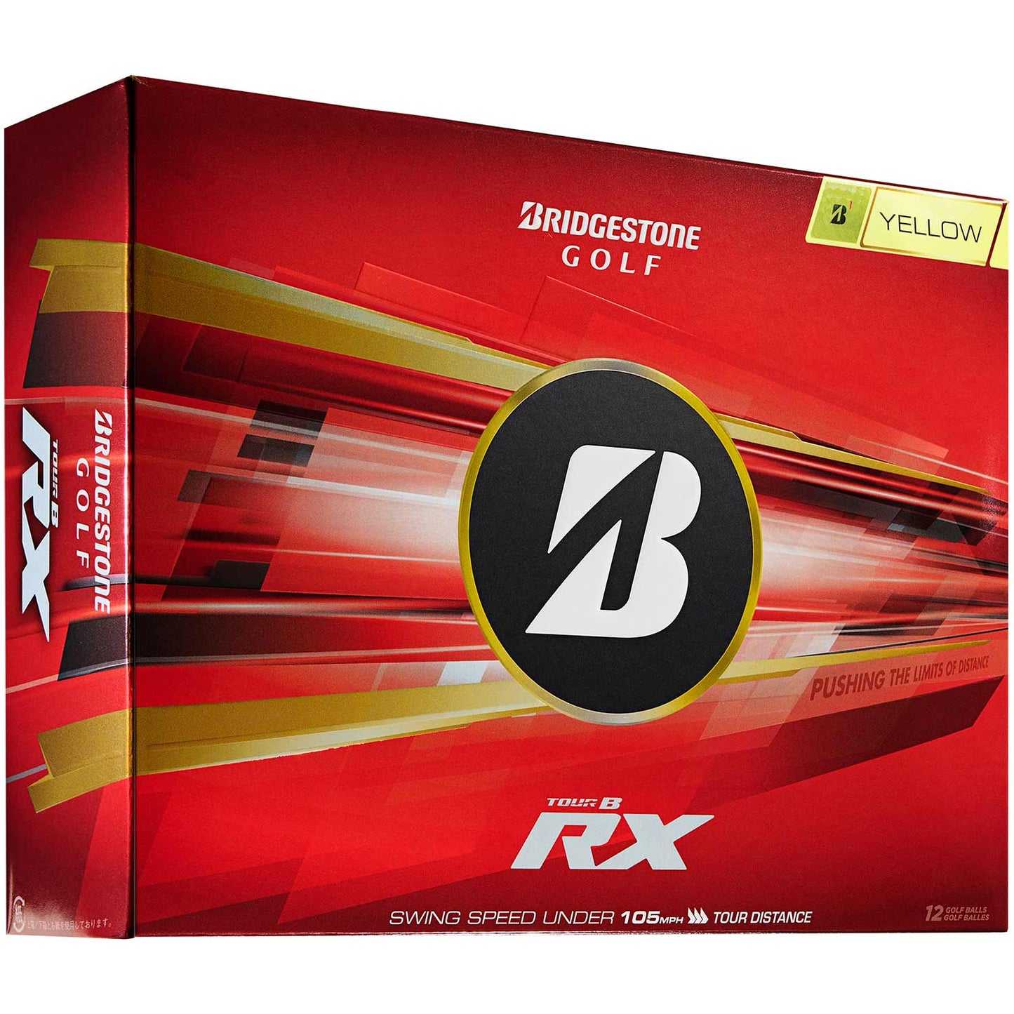 Bridgestone Tour B RX Yellow Golf Balls