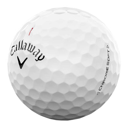 Callaway 2024 Chrome Soft White Golf Balls