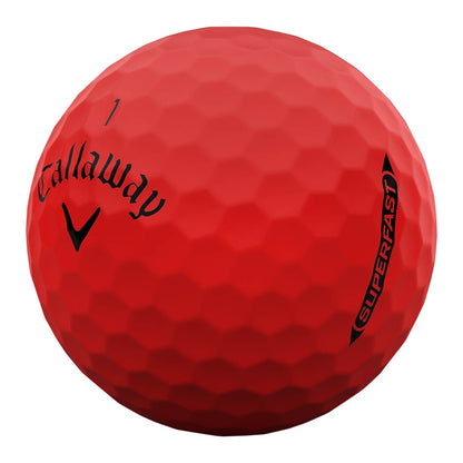 Callaway Superfast Red 15-Pack Personalized Golf Balls