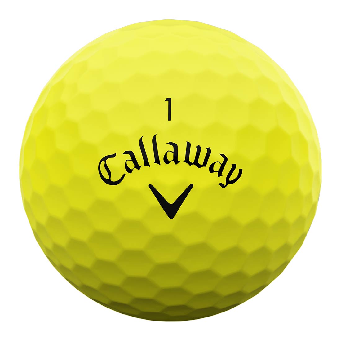 Callaway Superfast Yellow 15-Pack Personalized Golf Balls