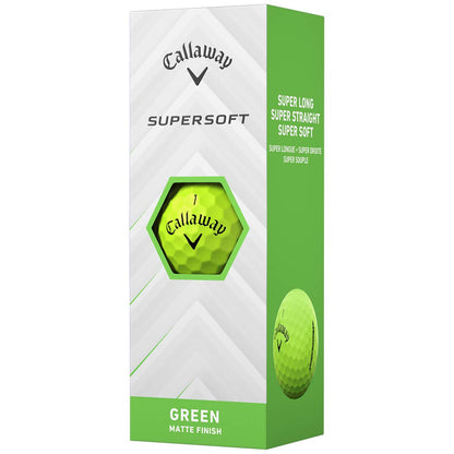 Callaway Supersoft Green Golf Balls