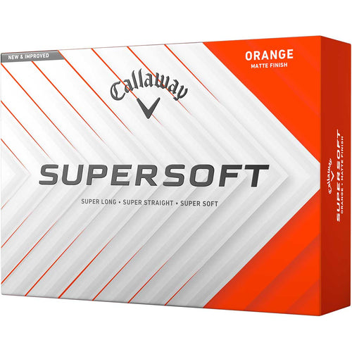 Callaway Supersoft Orange Golf Balls