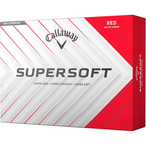 Callaway Supersoft Red Golf Balls