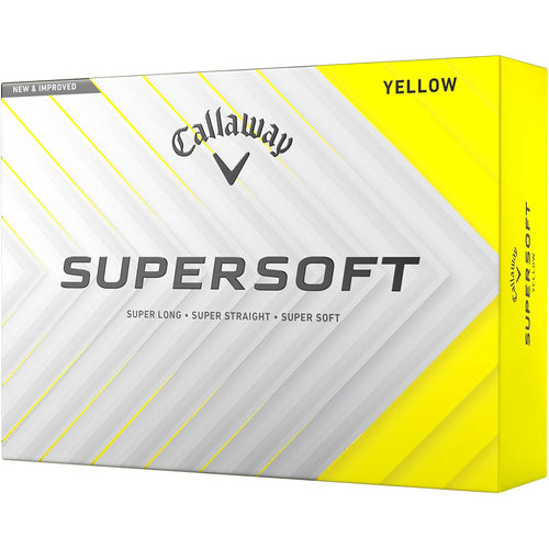 Callaway Supersoft Yellow Golf Balls