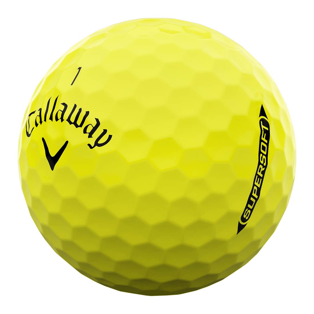 Callaway Supersoft Yellow Golf Balls