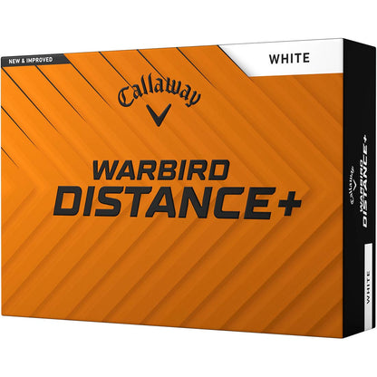 Callaway Warbird Distance+ White Golf Balls
