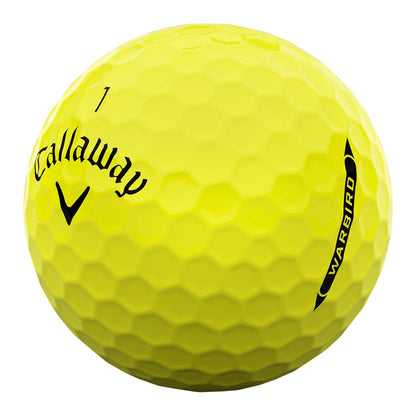Callaway Warbird Distance+ Yellow Golf Balls