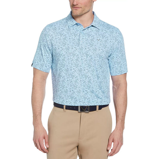 Callaway All-Over Chev Printed Golf Polo