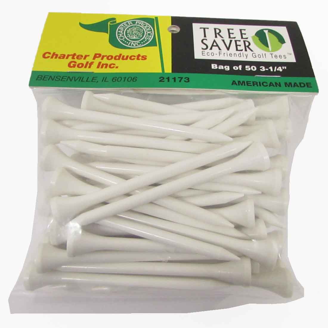 Charter Tree Saver Eco-Friendly 3 1/4 Inch Golf Tees