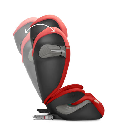 Cybex Solution S2 i-FIX High Back Booster Hibiscus Red