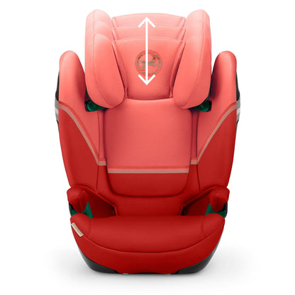Cybex Solution S2 i-FIX High Back Booster Hibiscus Red