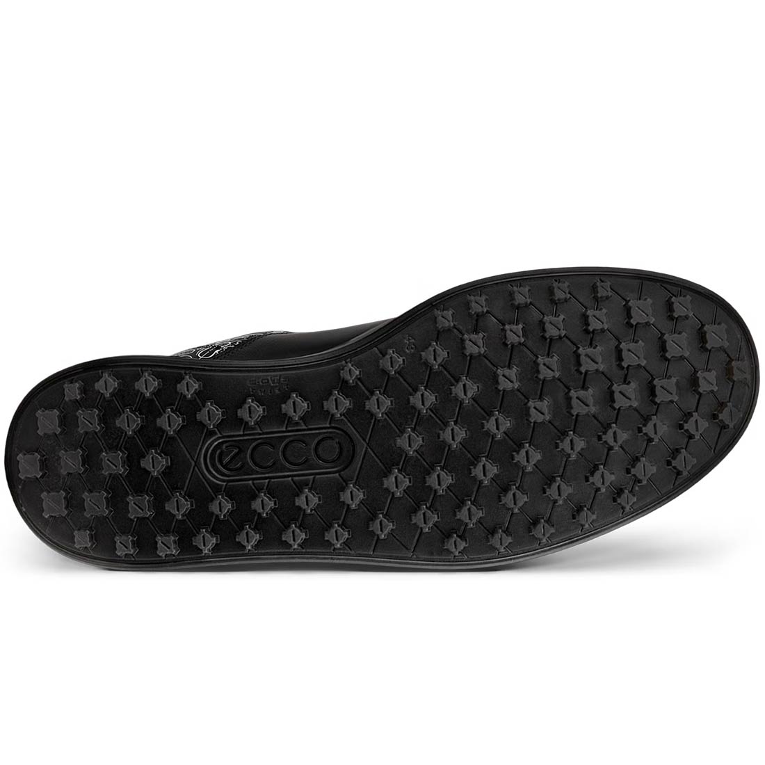 Ecco Street 720 Leather Gore-Tex Golf Shoes Black/White