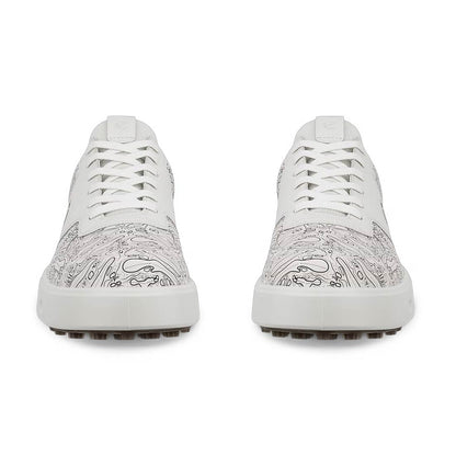Ecco Street 720 Leather Gore-Tex Golf Shoes White/Black