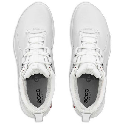 Ecco Women's Biom Tour Leather Golf Shoes White/Red