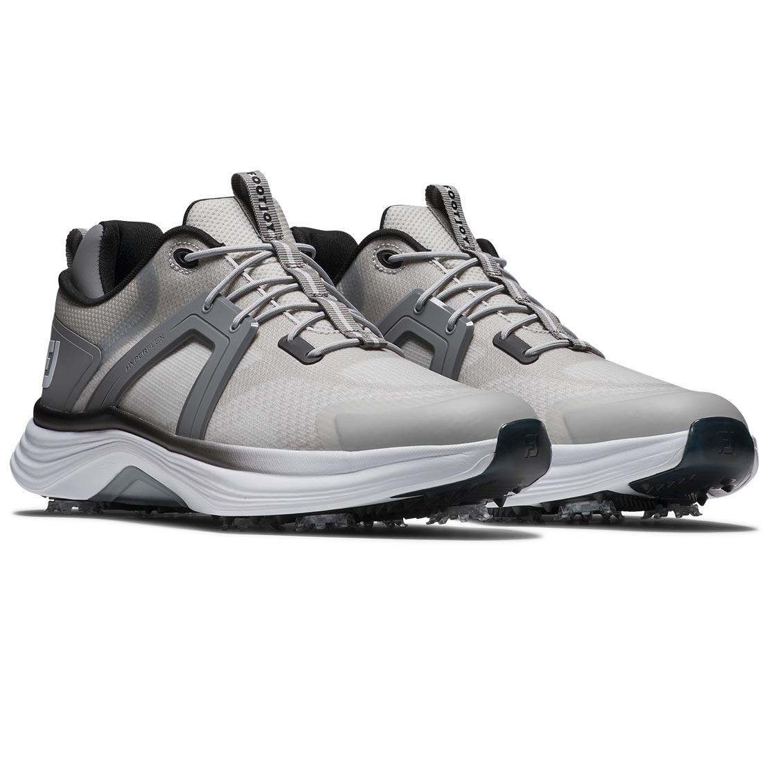 FootJoy HyperFlex Golf Shoes White/Grey/Charcoal