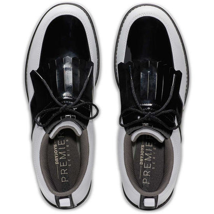 FootJoy Women's Premiere Series Issette Golf Shoes White/Black