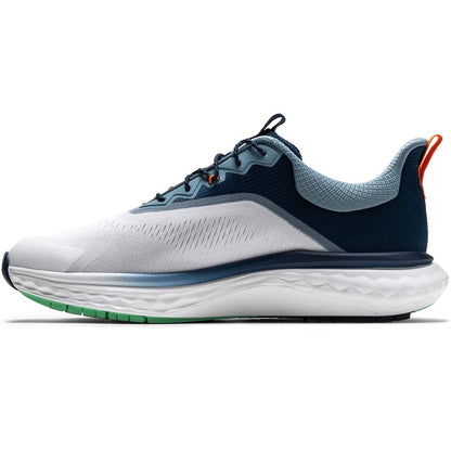 FootJoy Quantum Golf Shoes White/Peacoat/Aquamarine