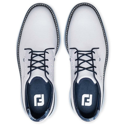 FootJoy Traditions Blucher Golf Shoes White/Sky Blue/Camo