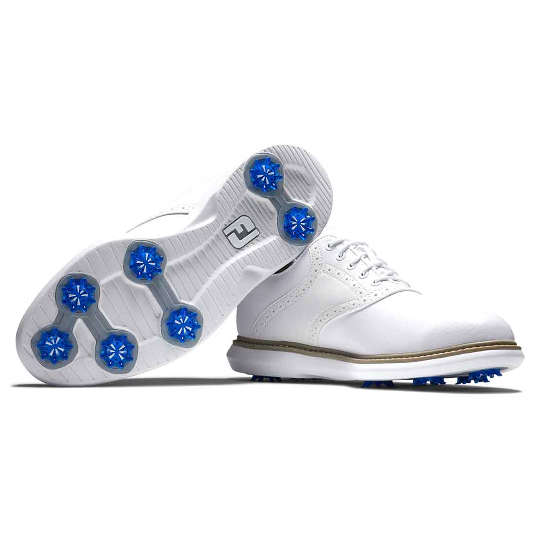 FootJoy Traditions Saddle Golf Shoes White