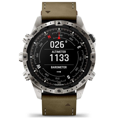 Garmin MARQ Adventurer (Gen 2) Modern Tool Smartwatch Damascus Steel Edition