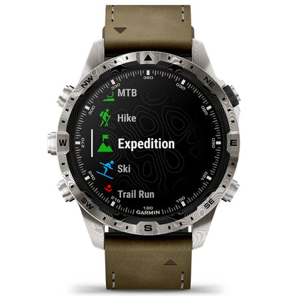 Garmin MARQ Adventurer (Gen 2) Modern Tool Smartwatch Damascus Steel Edition