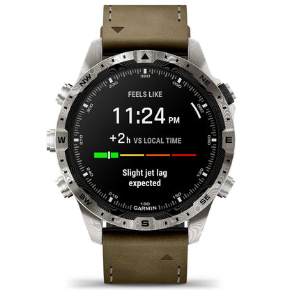 Garmin MARQ Adventurer (Gen 2) Modern Tool Smartwatch Damascus Steel Edition