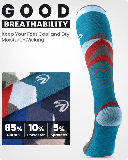 Men Cotton Ski Socks