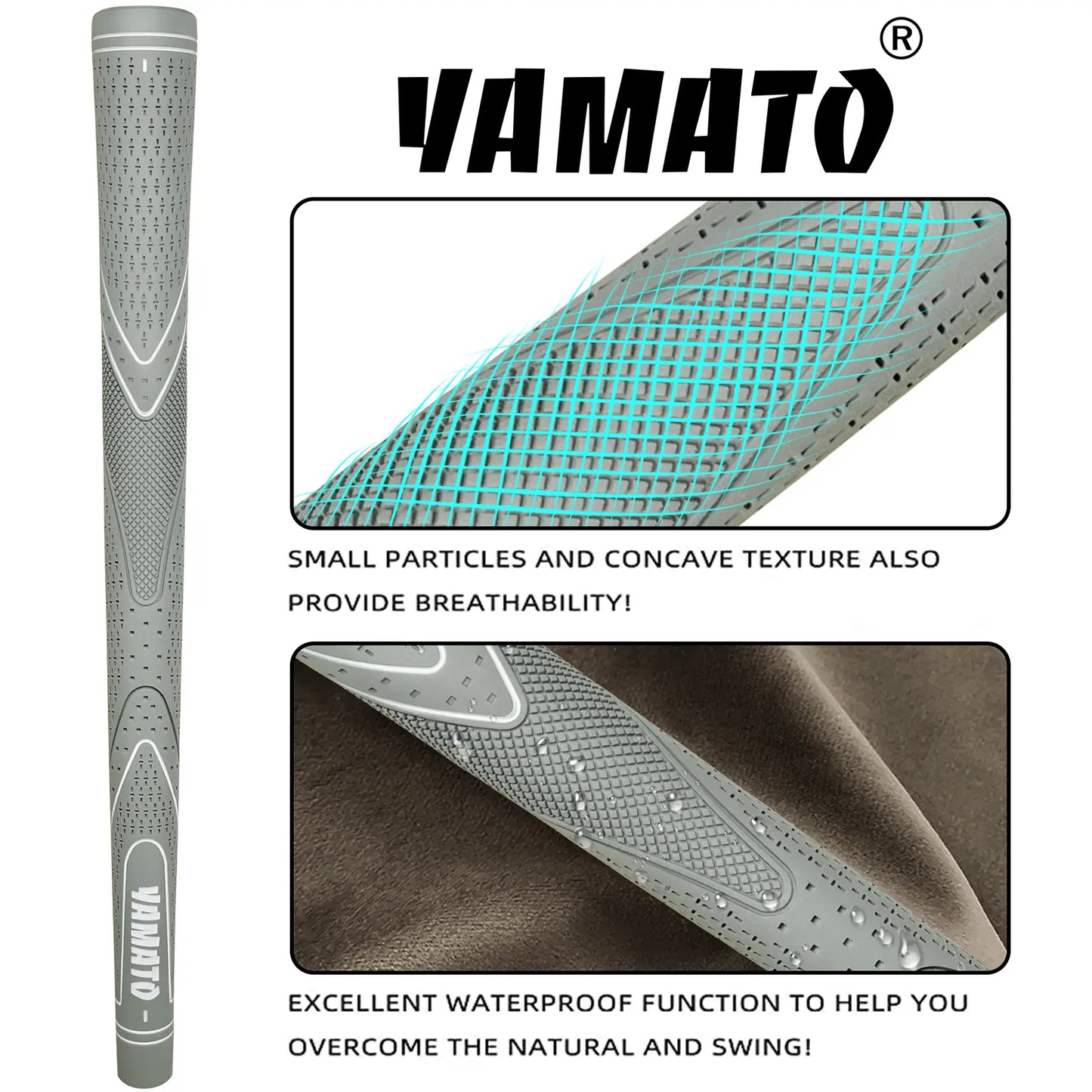 Yamato Junior Golf Grips 8-Pack – Kids & Youth Club Grips for Control