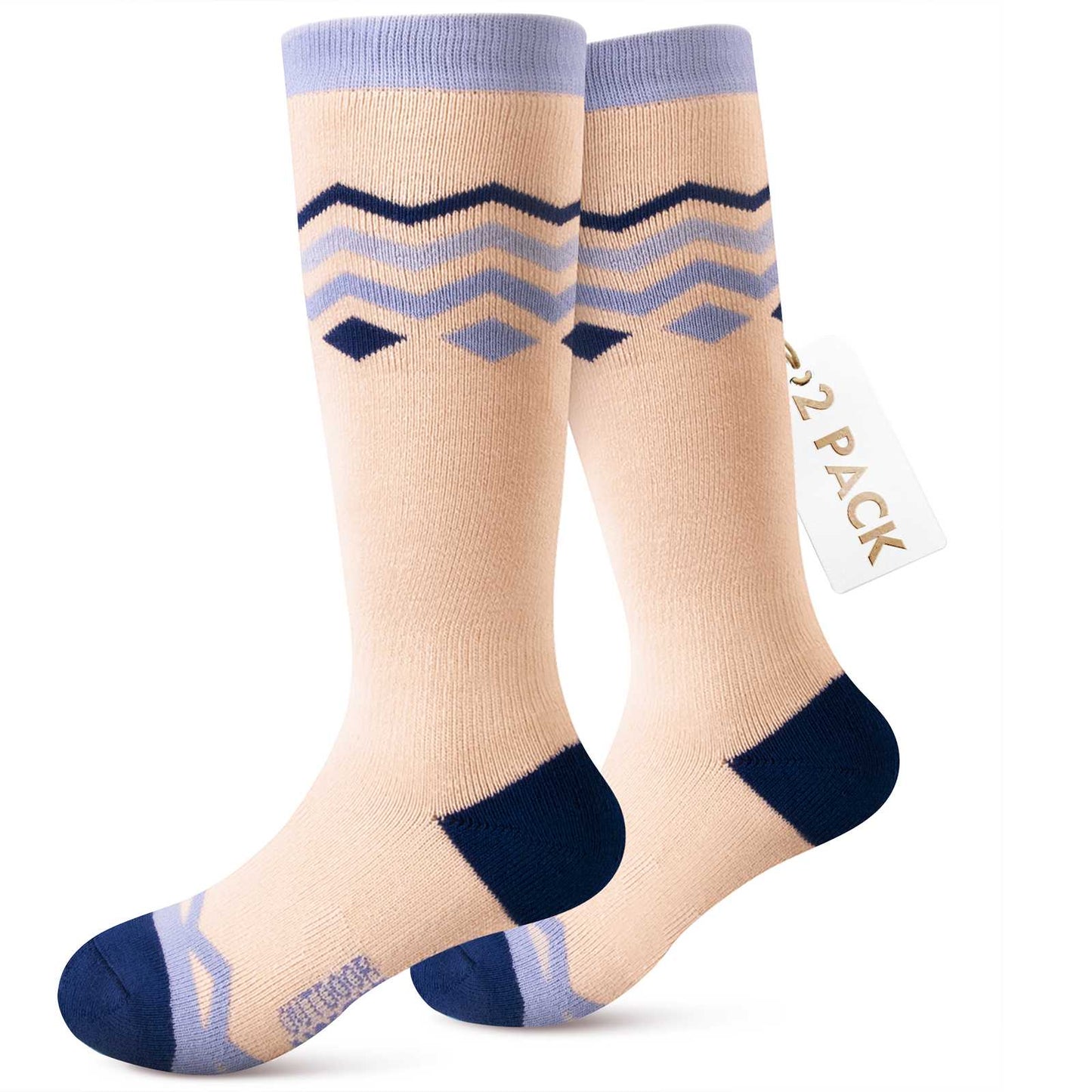 Cotton Kids Ski Socks