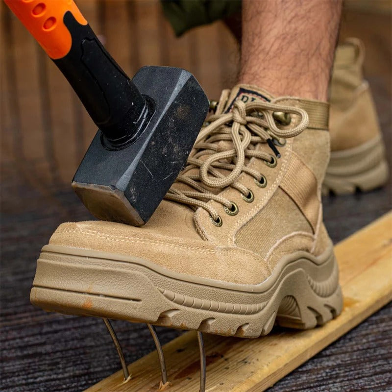 S3 Botas de seguridad, zapatos con punta de acero