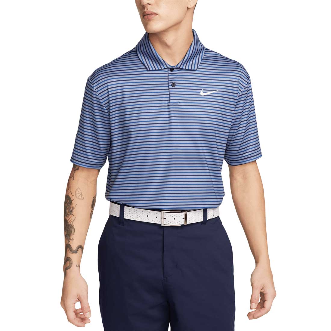 Nike 2024 Dri-FIT Tour Striped Polo