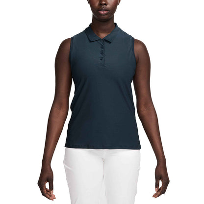 Nike Women's Dri-FIT Victory Sleeveless Golf Polo