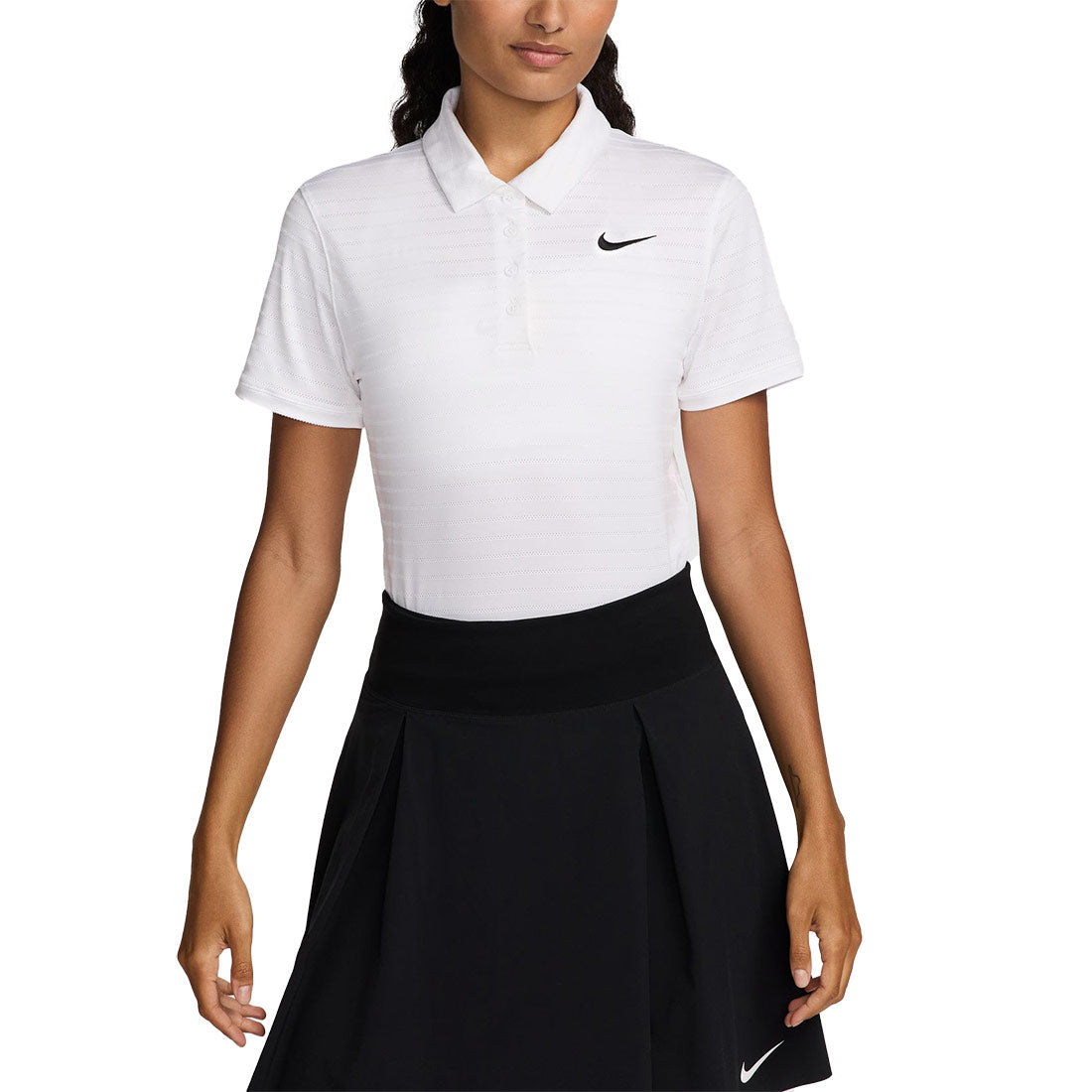 Nike Women's Dri-FIT Victory Stripe Golf Polo