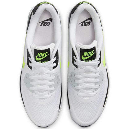 Nike Air Max 90 G Golf Shoes White/Hot Lime