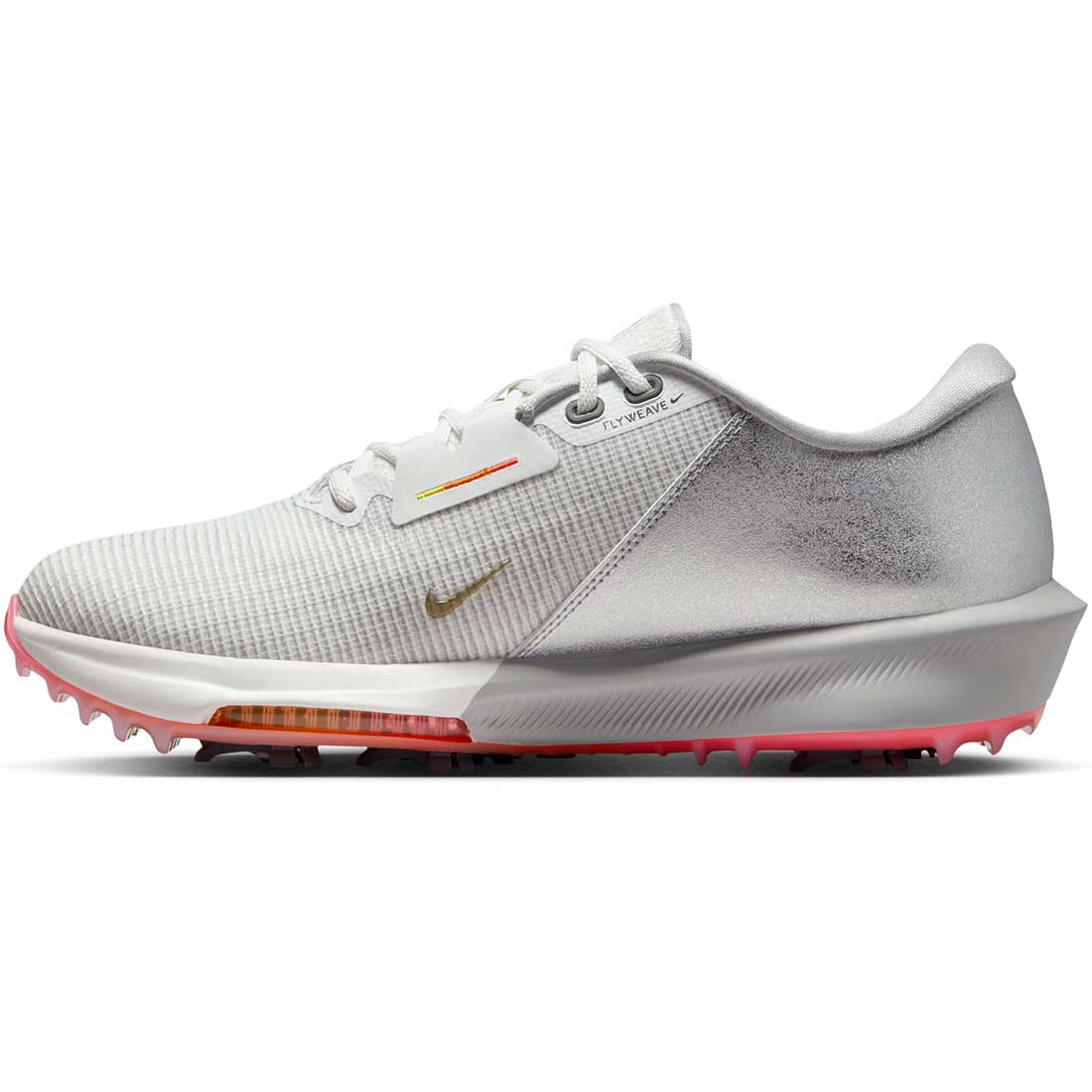 Nike Air Zoom Infinity Tour 2 NRG Golf Shoes Summit White/Metallic Silver
